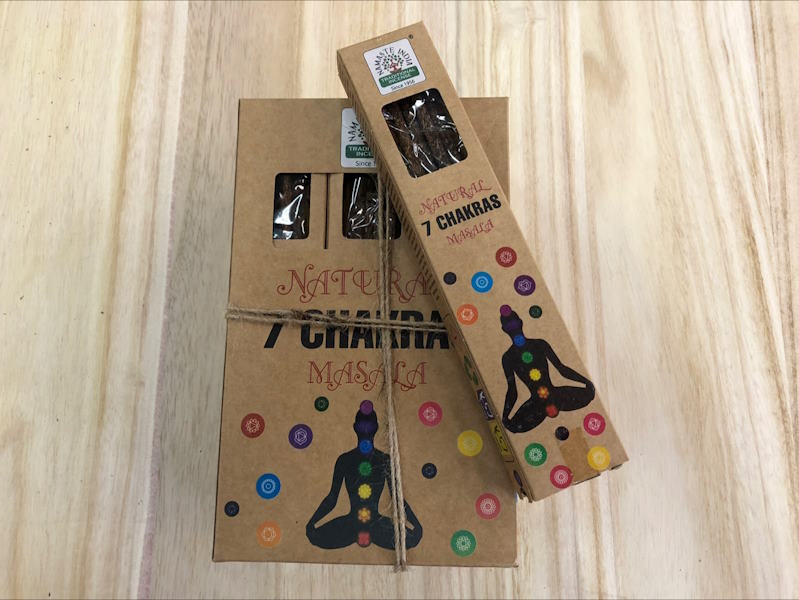 Incienso Orgánico Chakras Palo Santo Orkay 25 gr